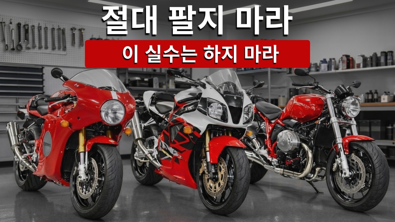 2026년에 팔면 후회할 오토바이 10가지