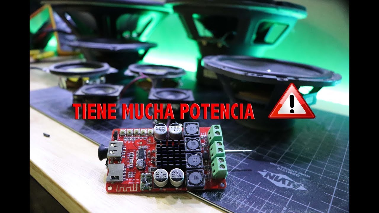 PROBAMOS ESTE MINI AMPLIFICADOR Y ME SORPRENDIO