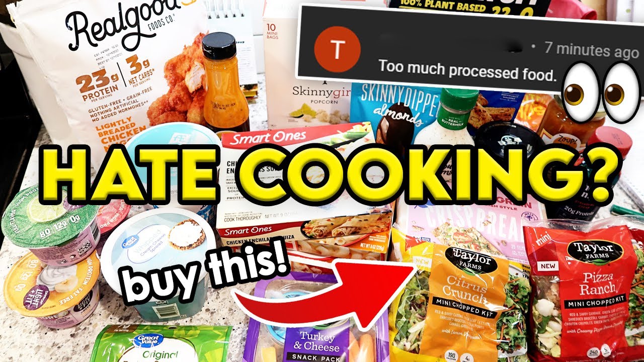 🚨 Healthy NO-COOK food to buy when you are super busy!