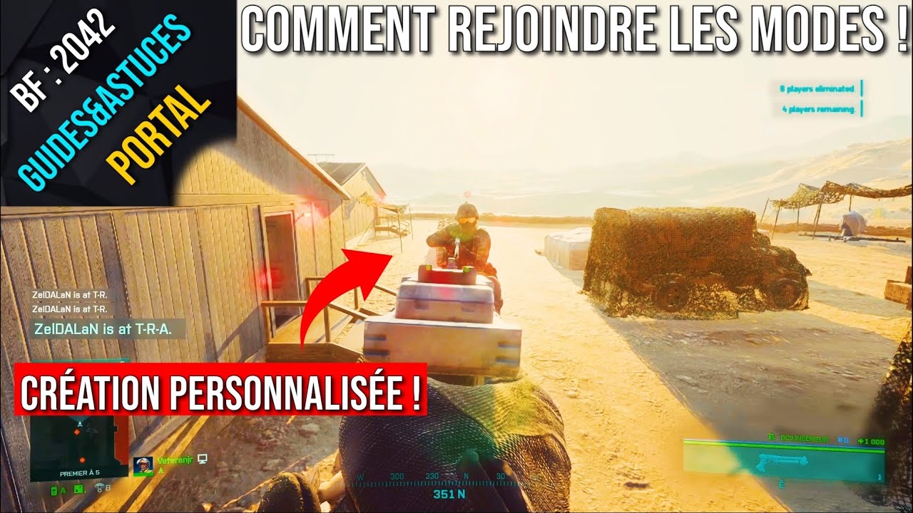 DÉCOUVERTE des MODES CRÉATEURS sur BATTLEFIELD 2042 : PORTAL - Guides & Astuces