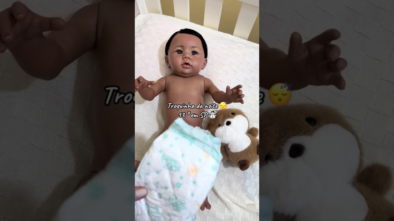 Beb&ecirc; Reborn Troquinha de Roupa #bebereborn #rebornoriginal #bonecasreborn #baby #reborn #dolls