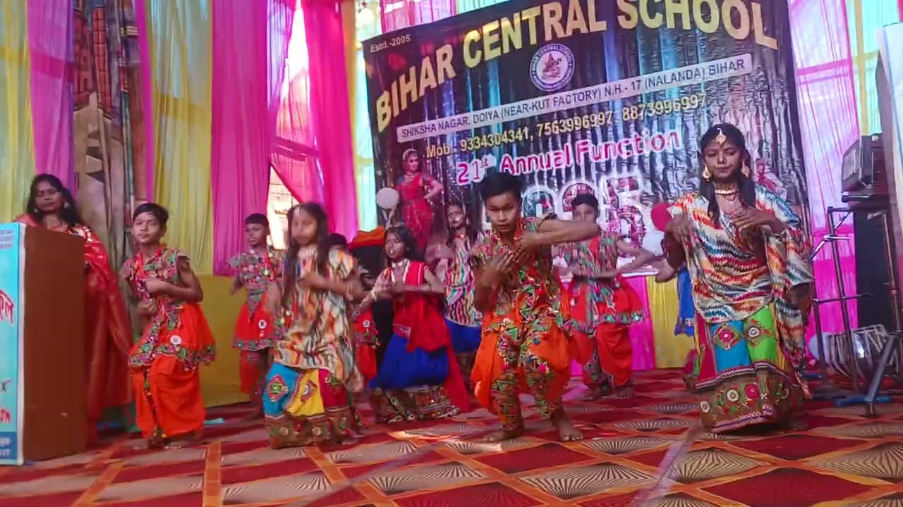 Puppet dance annual function 2026 Bihar central school 