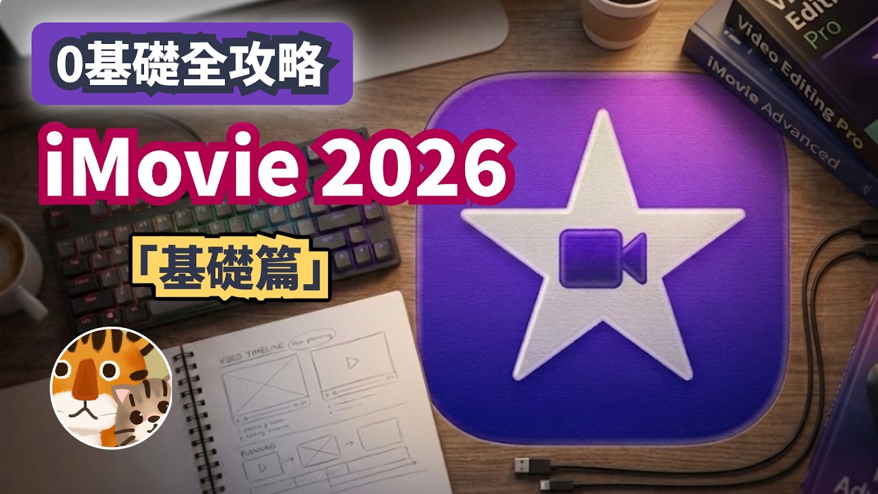 iMovie 2026 最強保姆教程，這才是小白必學的剪輯神器！15分鐘從小白變大神！實戰教學！