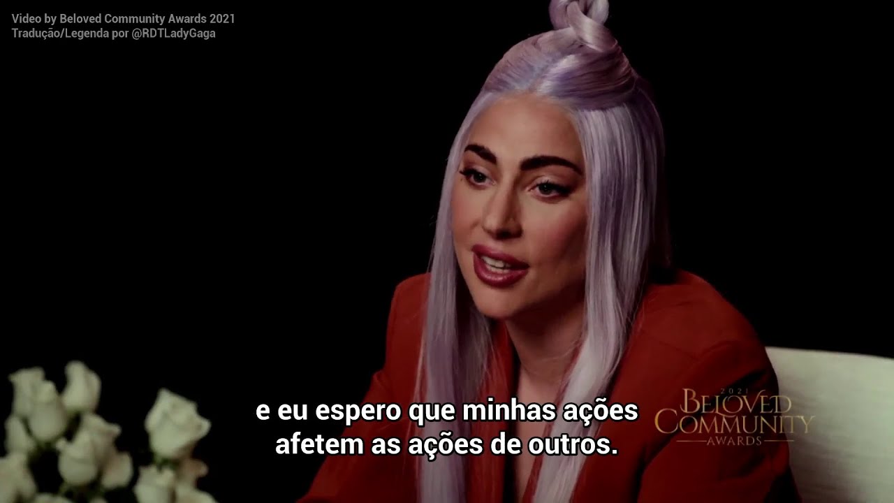 Lady Gaga faz poderoso discurso sobre racismo e supremacia branca no Beloved Community Awards 2021