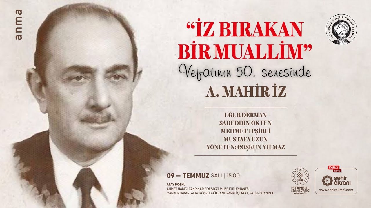 İz Bırakan Bir Muallim: Mahir İz | (Canlı Yayın) 09.07.2024