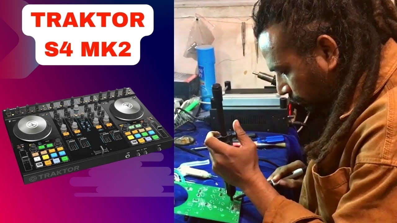 TRAKTOR S4 MK2 | Switch Replacement |Servicing | Problem Fixed