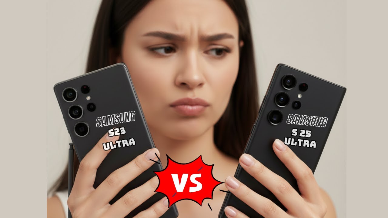 SAMSUNG GALAXY S23 ULTRA VS SAMSUNG GALAXY S25 ULTRA