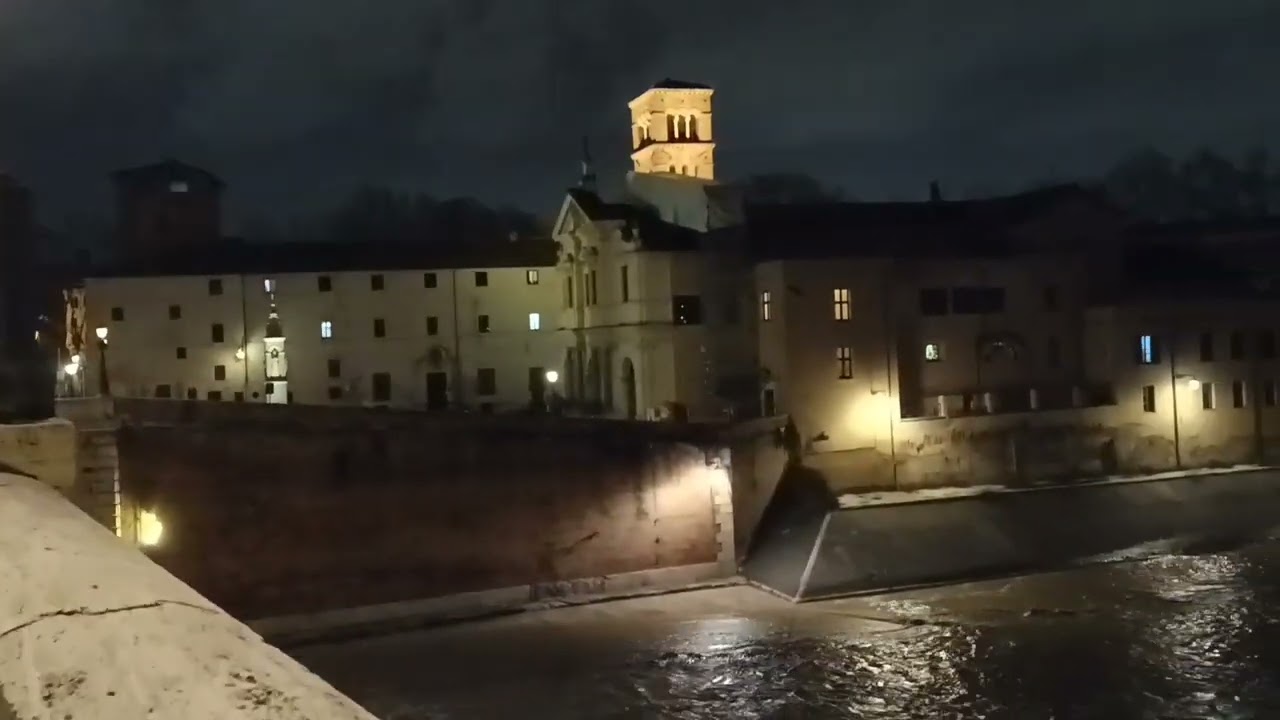 Rome at Tiberian island Italy