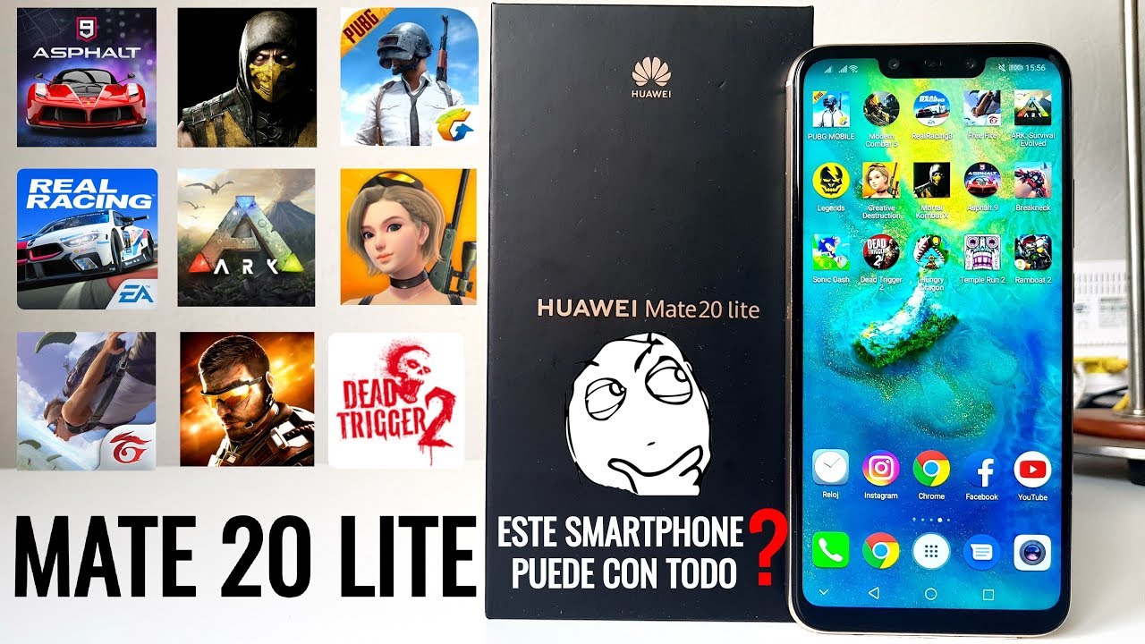 Game Test Huawei Mate 20 Lite in 15 games android