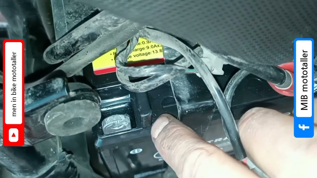 cambio de batería para moto MB Tekken 250