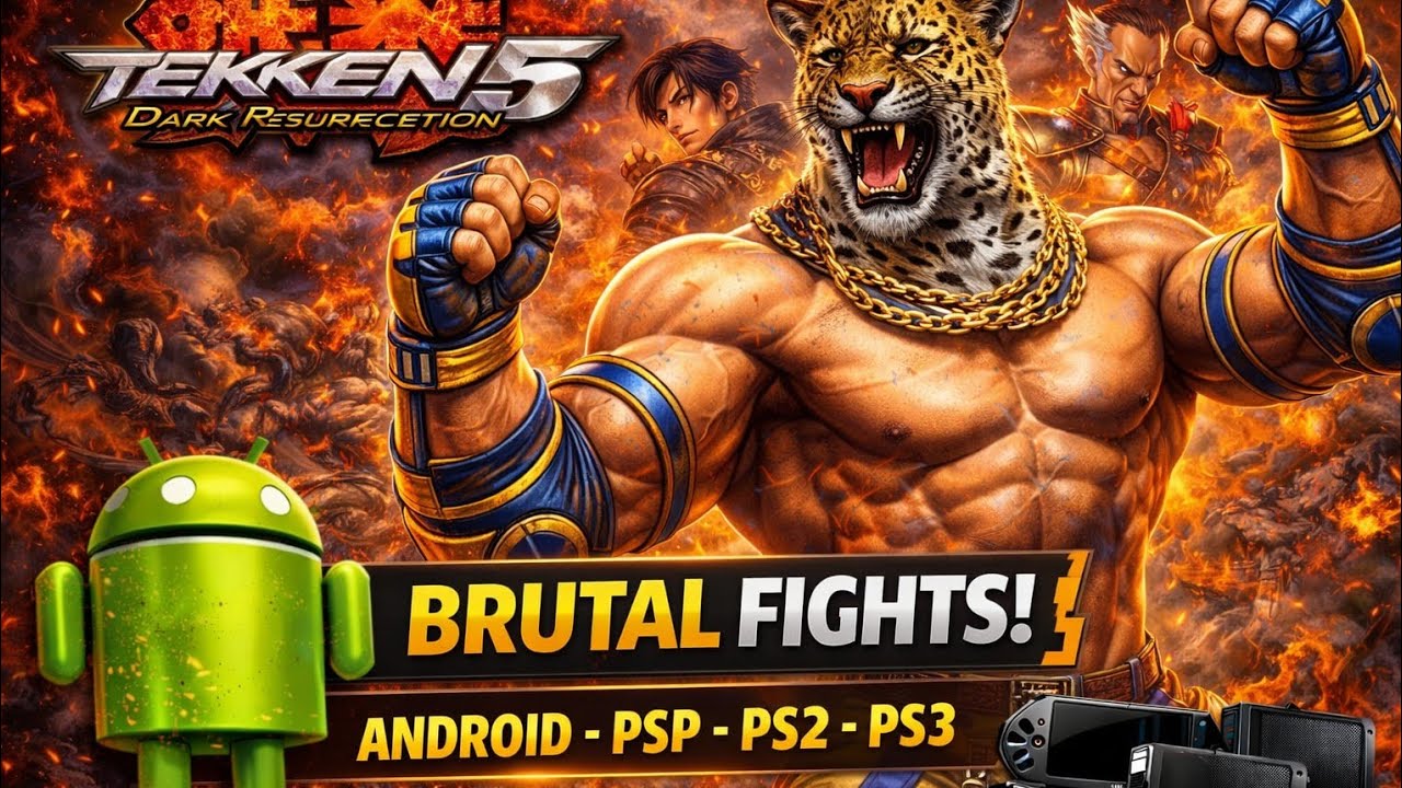 TEKKEN 5 DARK RESURRECTION || STORY MODE - KING VS JINPANCHI FINAL ROUND || KING KI RAANI MIL GAYI 💥