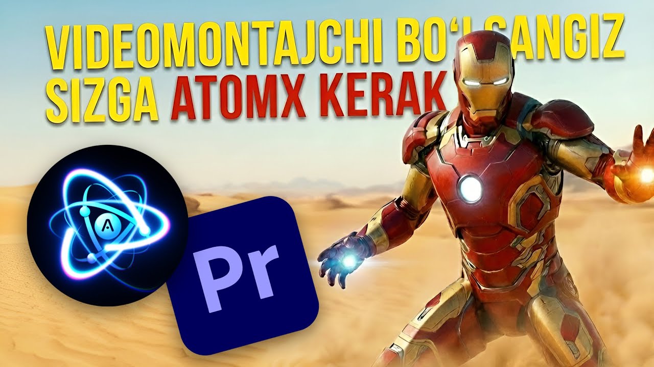 Videongizni 10x kuchaytiradigan plagin: AtomX