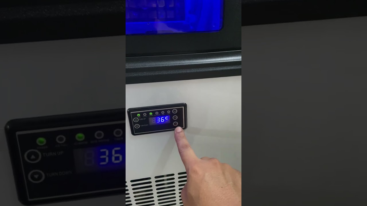 Allied Appliances model no Z8 production capacity 35 kg installation video
