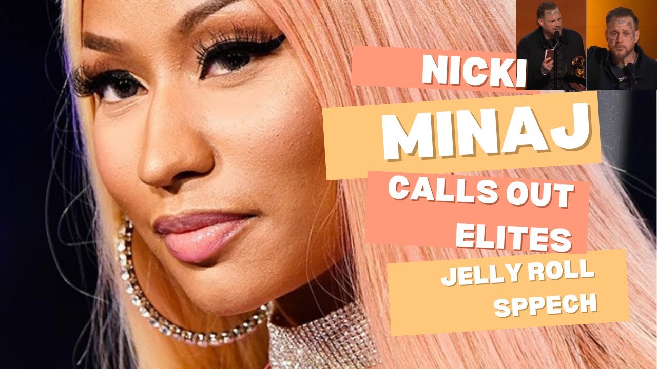 Nicki Minaj calls out Jay Z! Jelly Roll Grammy Speech!