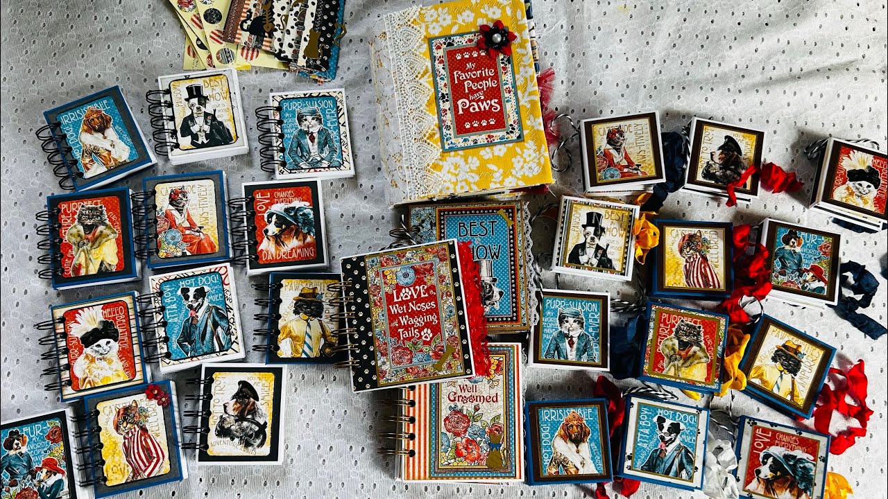 8x8 Paper Pad Completion, Smash a Paper Pad With Me, Craft Fair Ideas
