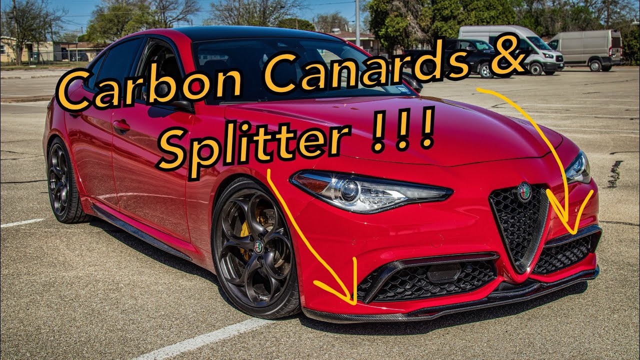 Full Carbon Front End Giulia!