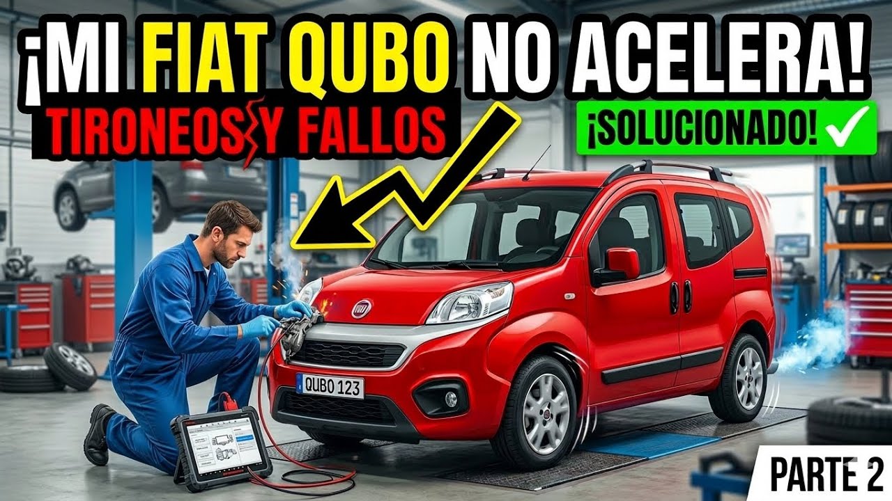 Fiat QUBO , Peugeot BIPPER. Falla cuerpo de aceleración y tironeos PARTE 2