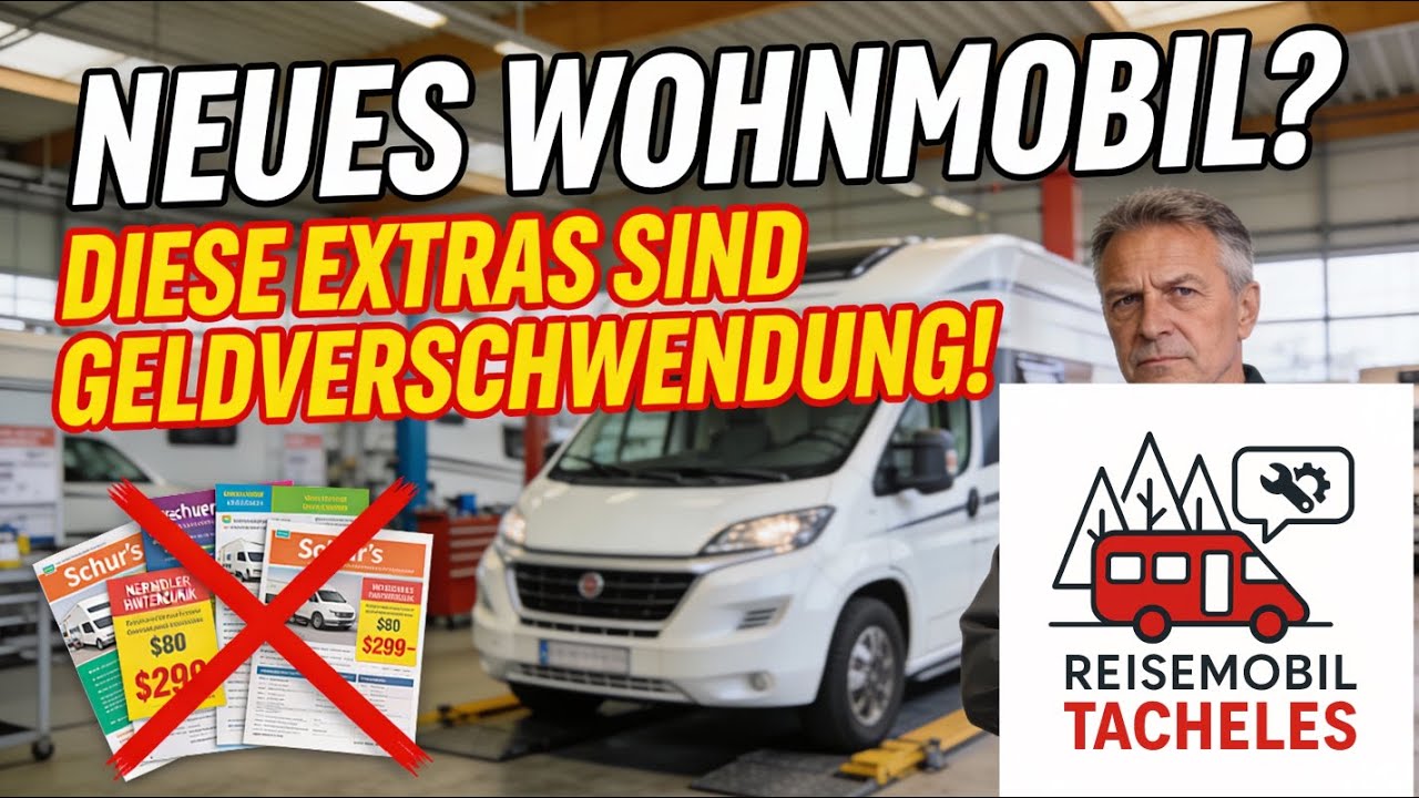 Diese Extras lohnen sich – und diese sind rausgeworfenes Geld | Reisemobil Technik Tacheles