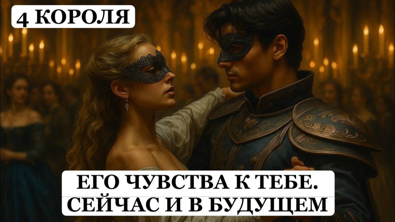 ТАРО Расклад онлайн 4 Короля 👑 Его Чувства к Тебе Сейчас ❤️ Его Чувства к Тебе в Будущем🔮
