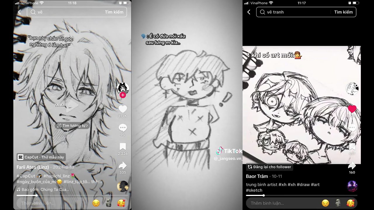TỔNG HỢP VIDEO TRANH VẼ CỦA CÁC ĐẠI THẦNNNNN #tiktok #art #artist #artists