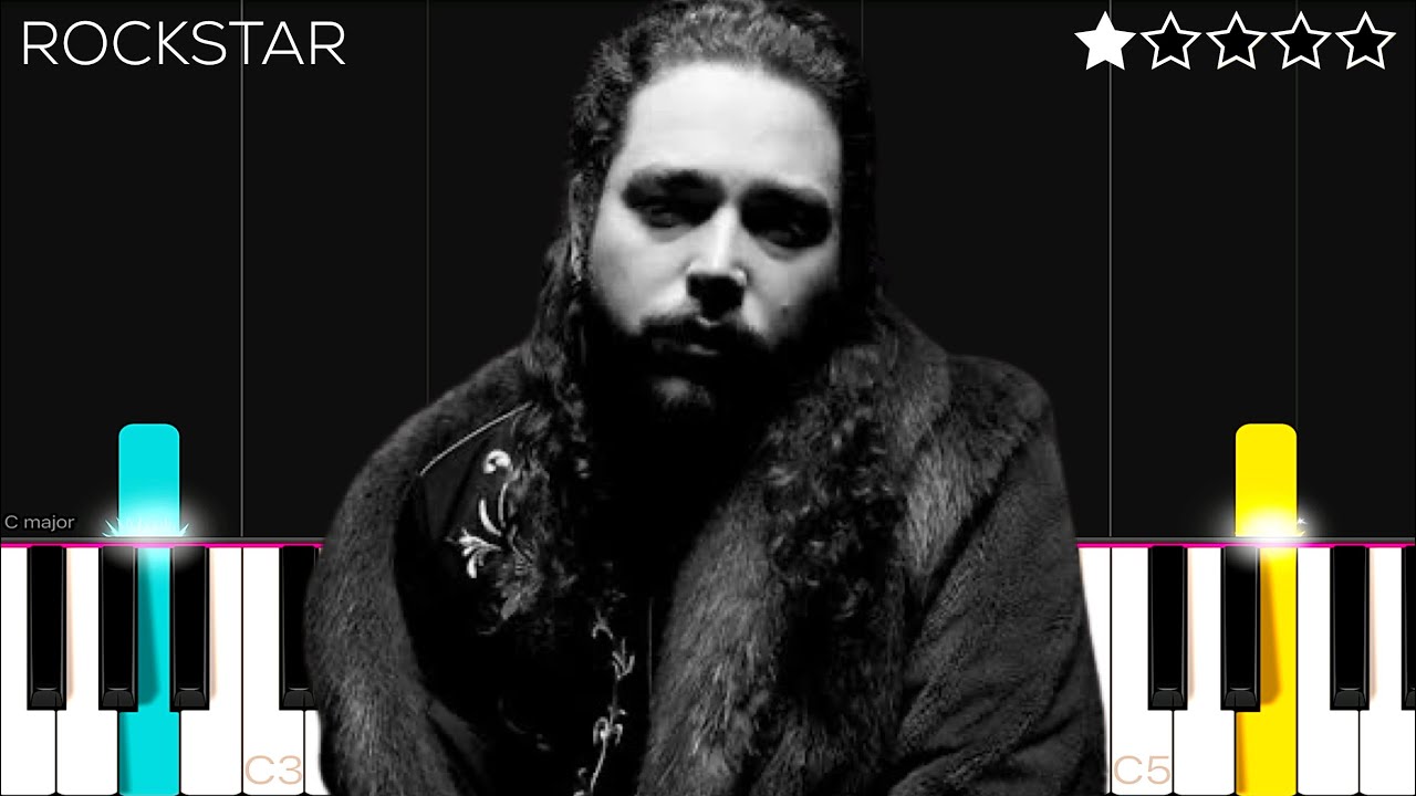 Post Malone - rockstar ft. 21 Savage | EASY Piano Tutorial