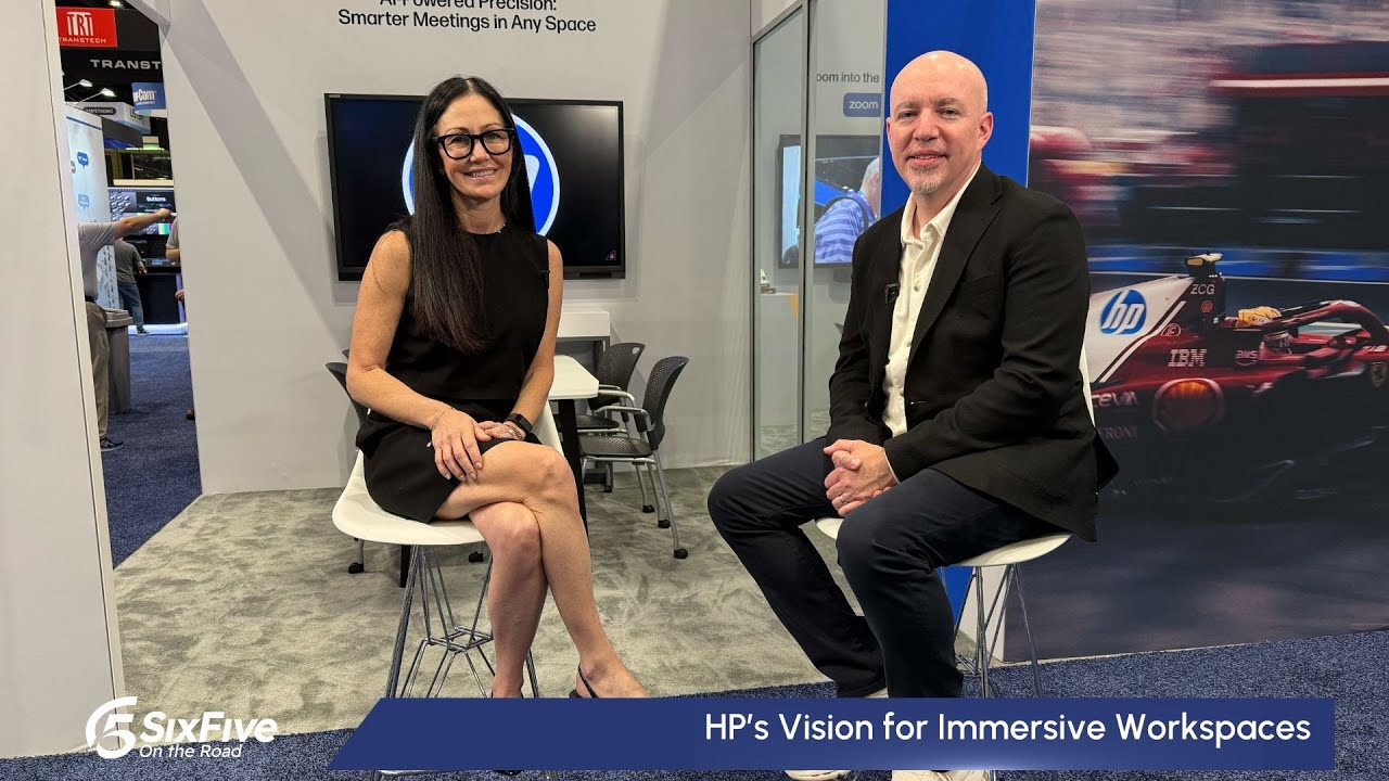 HP’s Vision for Immersive Workspaces - Six Five on the Road
