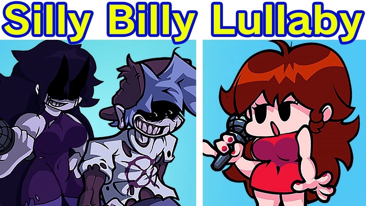 Friday Night Funkin' Vs Silly Billy  & Herself  | Silly Billy Lullaby (FNF Mod/Letras) (BF/GF)