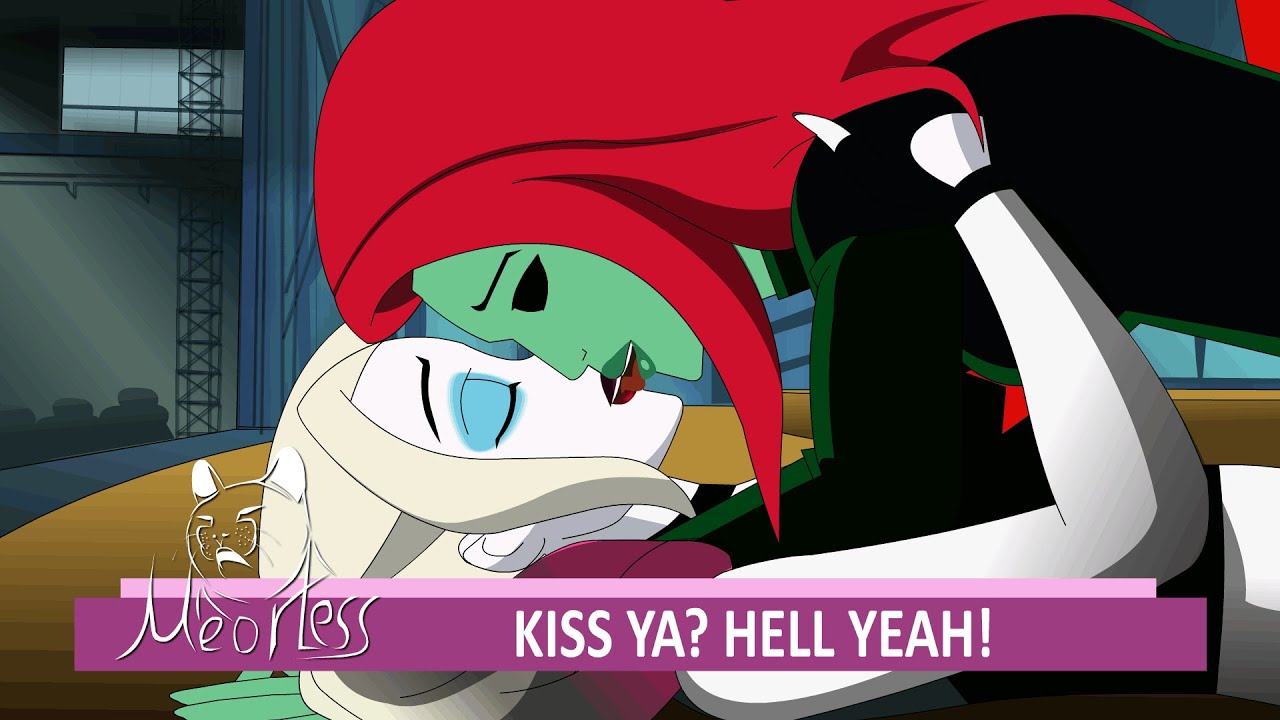 Harley Quinn & Poison Ivy kiss