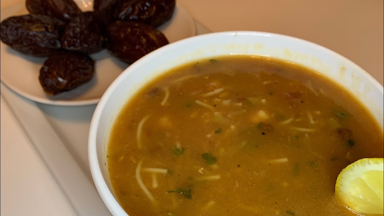 HRIRA (SOUPE MAROCAINE)حريرة