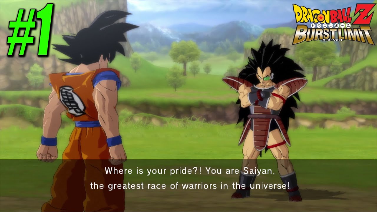 Dragon Ball Z: Burst Limit - Story Mode | Saiyan Saga | (Part 1) 【HD】