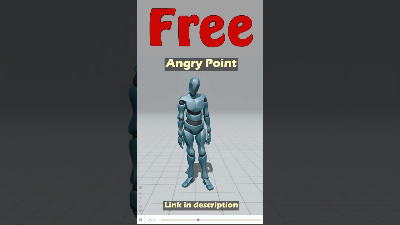 Angry Point. Free Mixamo animation for Daz Studio's Genesis 9