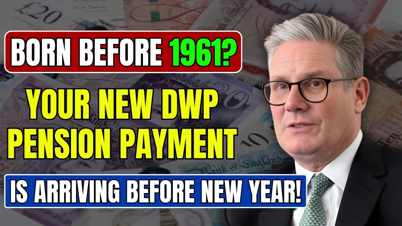 ⚠️ Born Before 1961? Your New DWP Pension Payment Is Arriving Before  New Year!