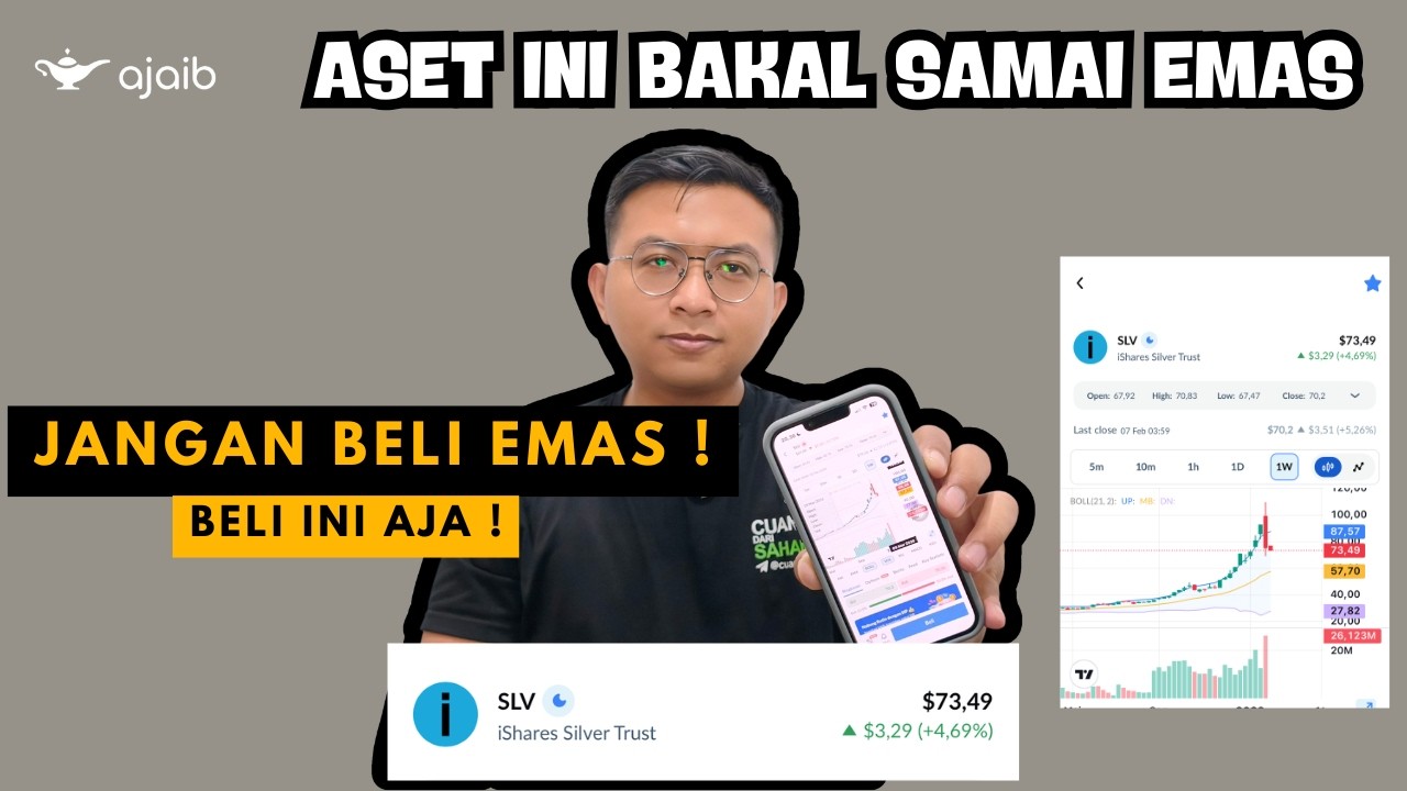 STOP BELI EMAS DI PUCUK! 🚨 Aset Ini Lebih Murah & Potensi Cuan 100x