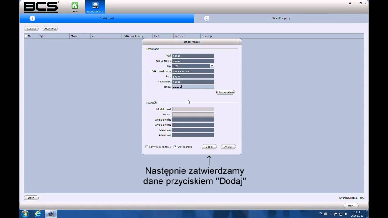 Instalacja i konfiguracja Smart PSS do rejestratorów DVR i NVR