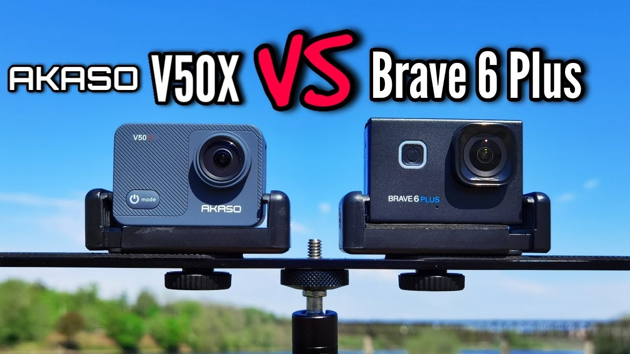Akaso V50X против Akaso Brave 6 Plus — сравнение экшн-камер