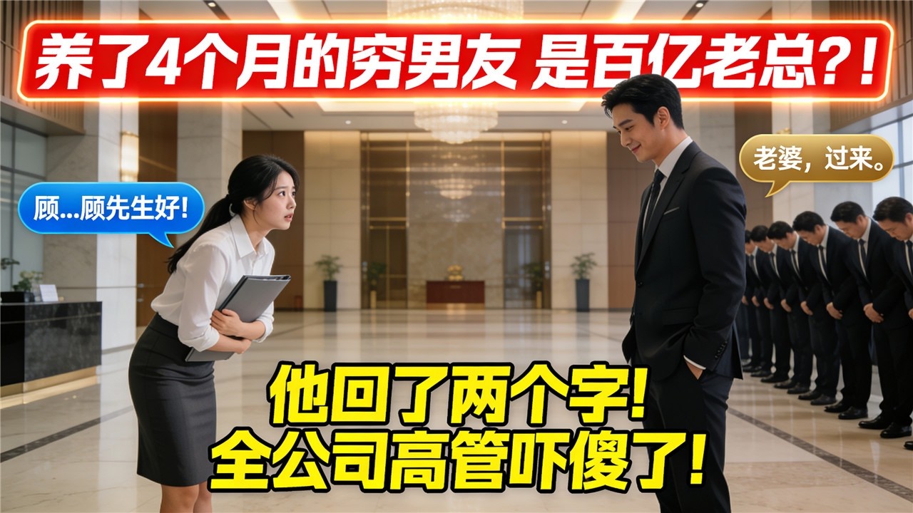 公司新来的百亿投资人竟是我刷卡养了四个月的男人，我低头问好顾先生好，他当着全公司回了两个字