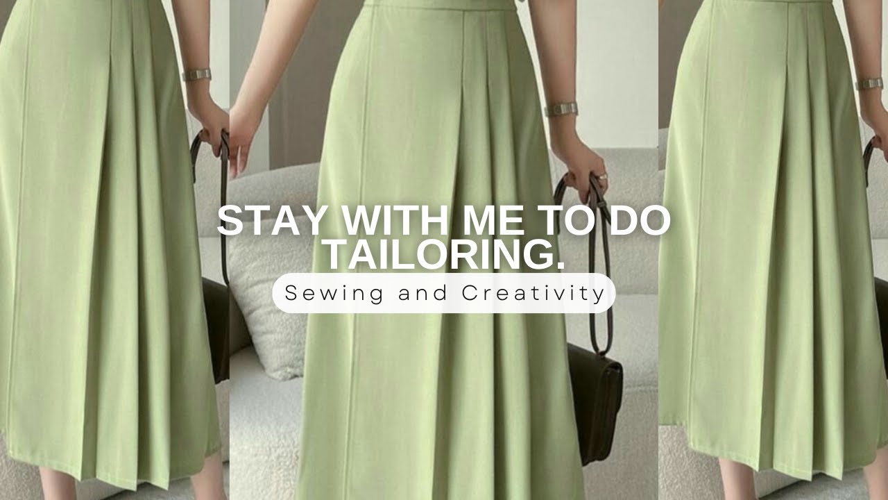Women’s clothing tutorial: skirt pattern making🎉💕