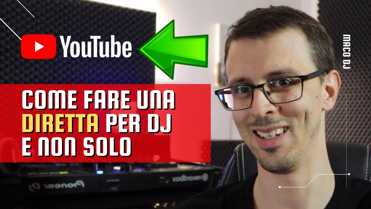 Come fare una diretta su Youtube per DJ e non solo collegando una Reflex con Camera Live e Cam Twist