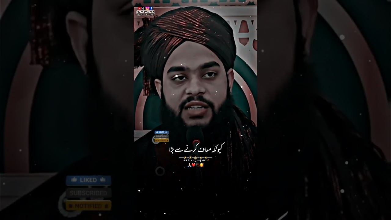 Do Chijen Apne Andar Paida Kar Lo🌿🥰 | Molana Tahseen Jilani Status 🌼 #shorts #islamic #viral