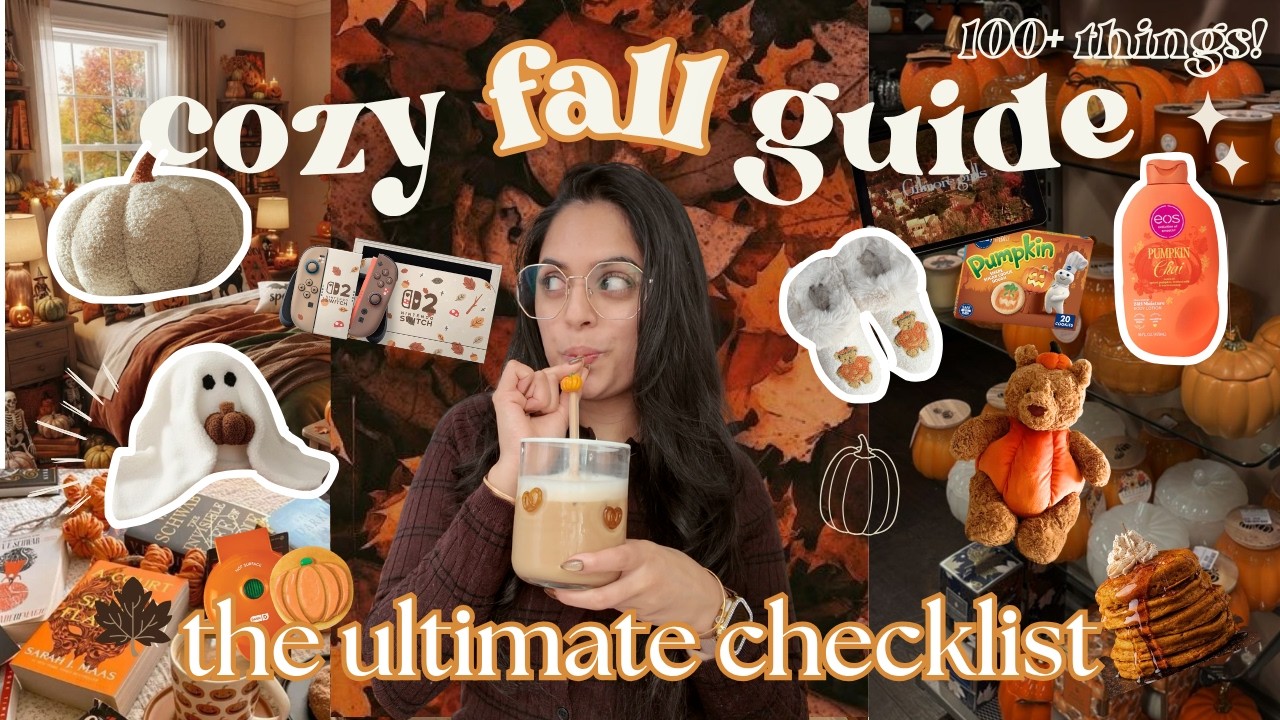 ИДЕАЛЬНЫЙ осенний гайд! 🍂🤎☕️ декор, уютные книги, фильмы, уход за собой, мода, уютные игры и хобби