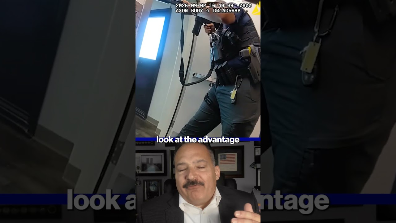 Gunman Kills 2 Neighbors, Then Shoots 2 Cops | Behind the Bodycam #shorts