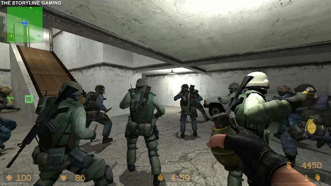 Counter Strike : Source - Cinema - Gameplay 