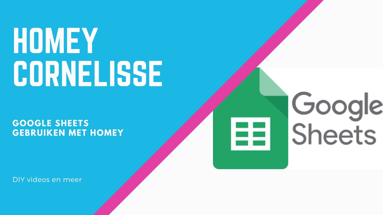 Homey Cornelisse - Google Sheets