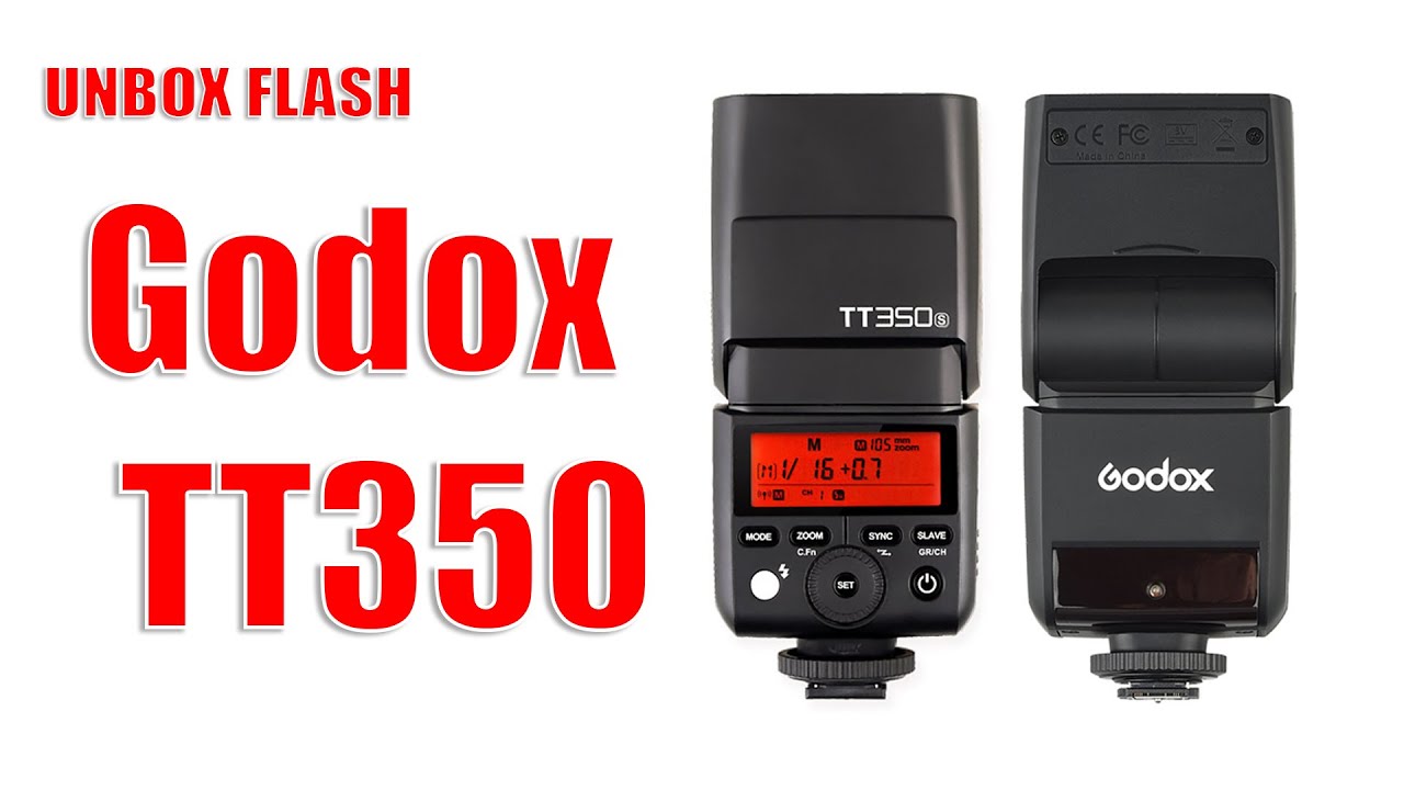 UNBOX FLASH GODOX TT350S