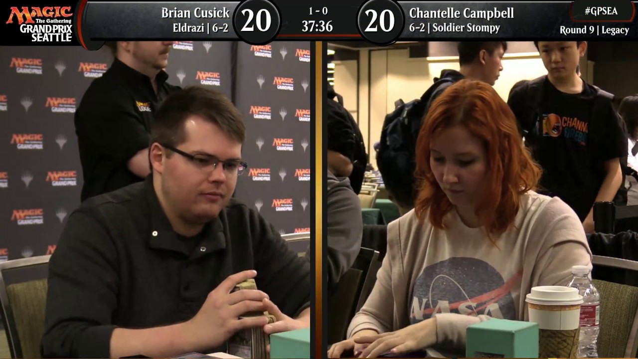 Magic the Gathering GP Seattle 2018 Round 9 LEGACY