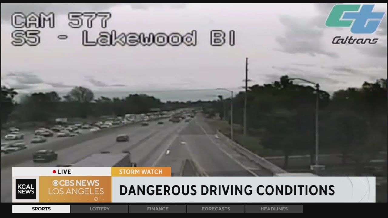Caltrans provides up-to-date road conditions: Avoid nonessential travel Thursday
