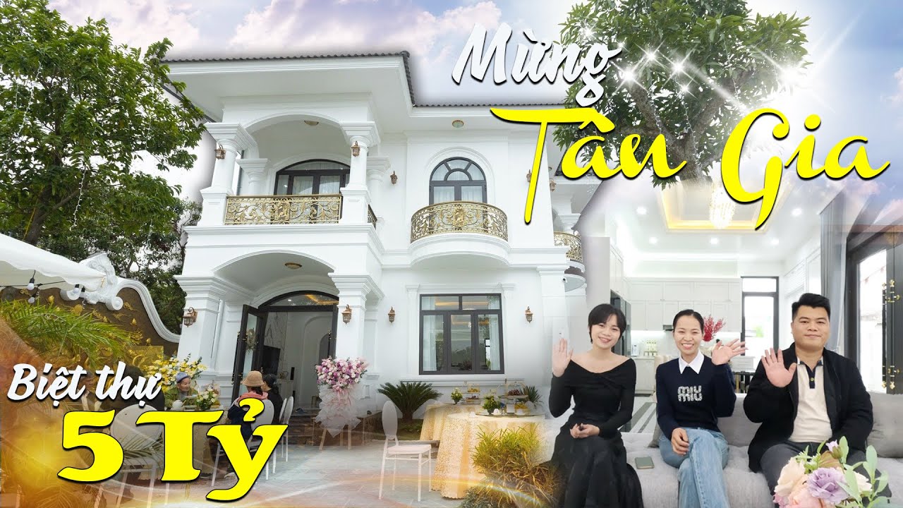 TÂN GIA SAU 9 THÁNG THI CÔNG CỦA CĐT 9X | BT BÁN TÂN CỔ ĐIỂN VỚI NỘI NGOẠI THẤT ĐỘC ĐÁO | VC HOME