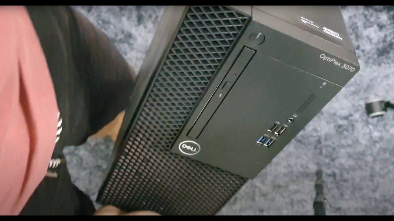 Dell Optiplex 3070 unboxing and a quick peek inside
