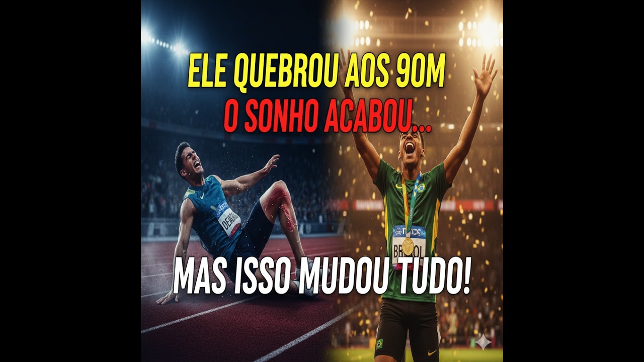 ELE ESTAVA DESTINADO AO OURO… MAS UM SEGUNDO MUDOU TUDO | A HISTÓRIA DO ATLETA QUE NUNCA DESISTIU