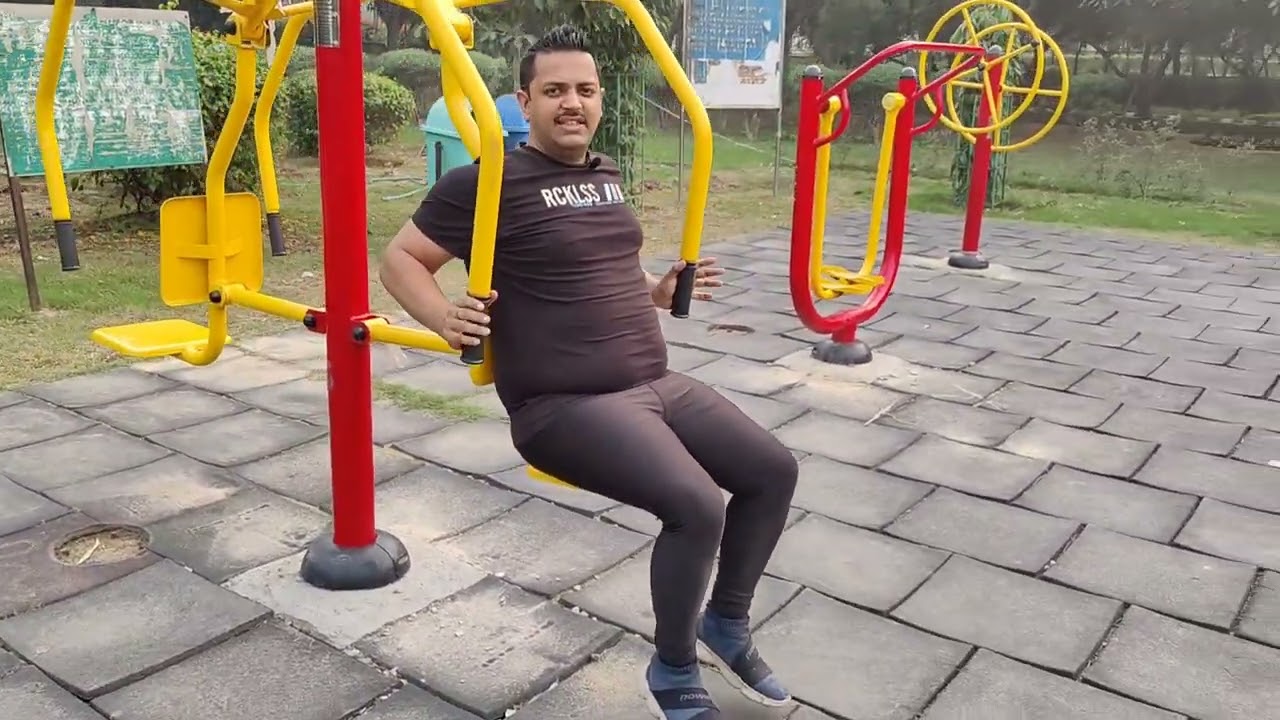 ओपन जिम में अपने आप को कैसे हेल्थी रखें|Open Gym Workout|how to use open gym machine|